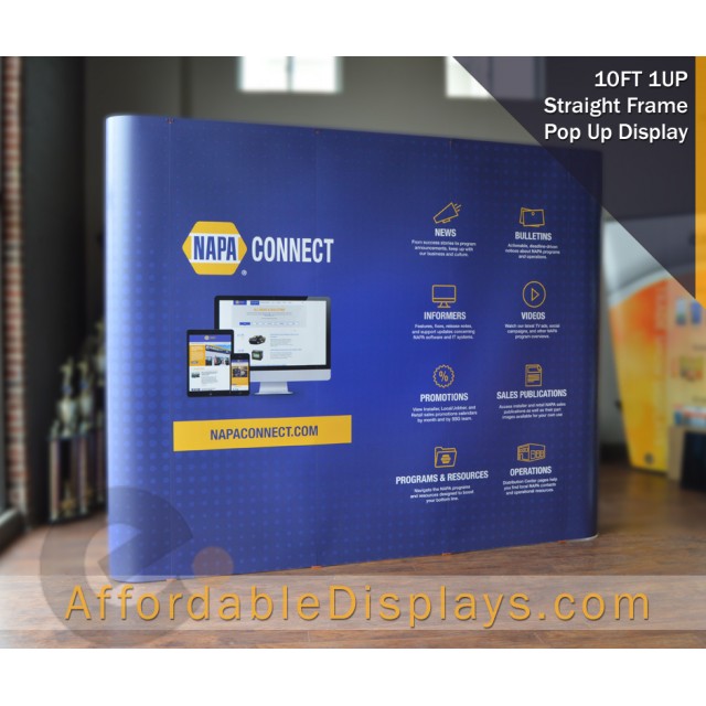 Napa Connect - 10ft Pop Up Display