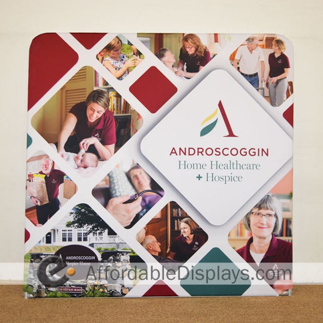 Tension Fabric Displays - Androscoggin Home Healthcare