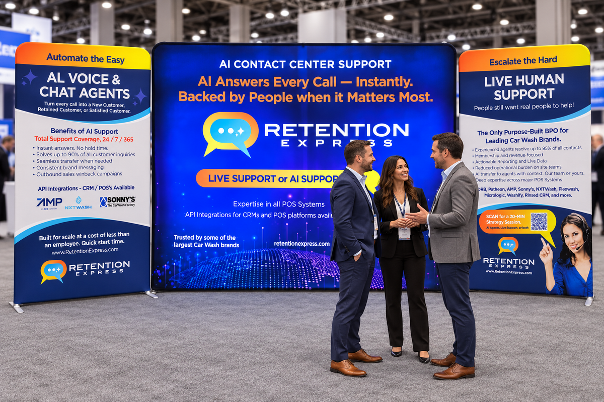 10x10 trade show booth with a fabric backwall.