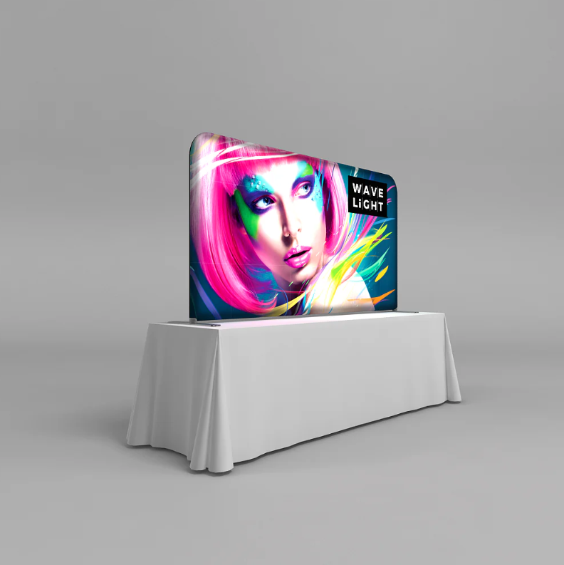 Backlit Table Top Displays