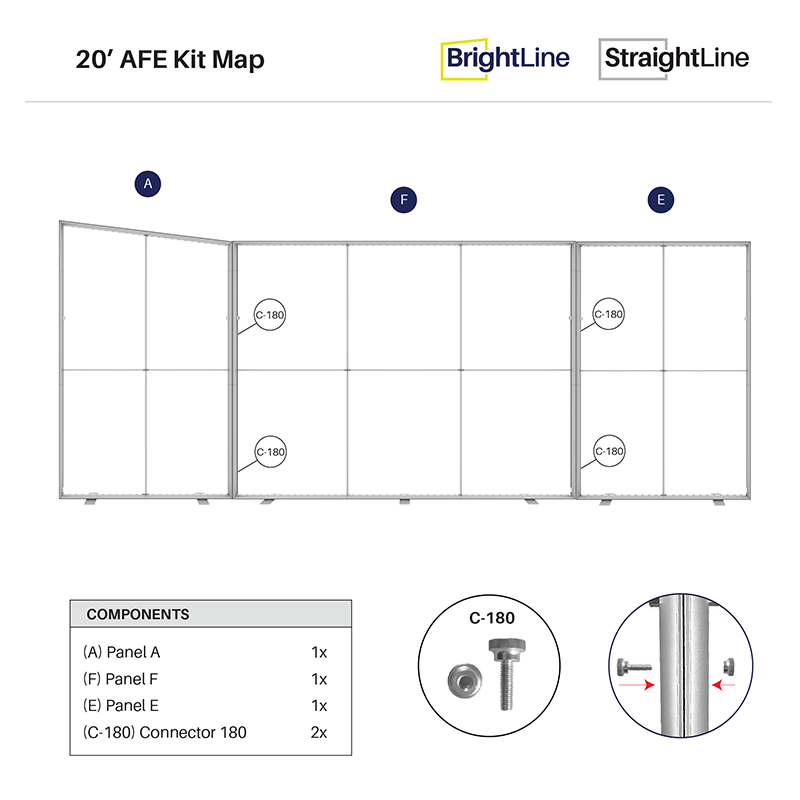 20ft StraightLine AFE Kit