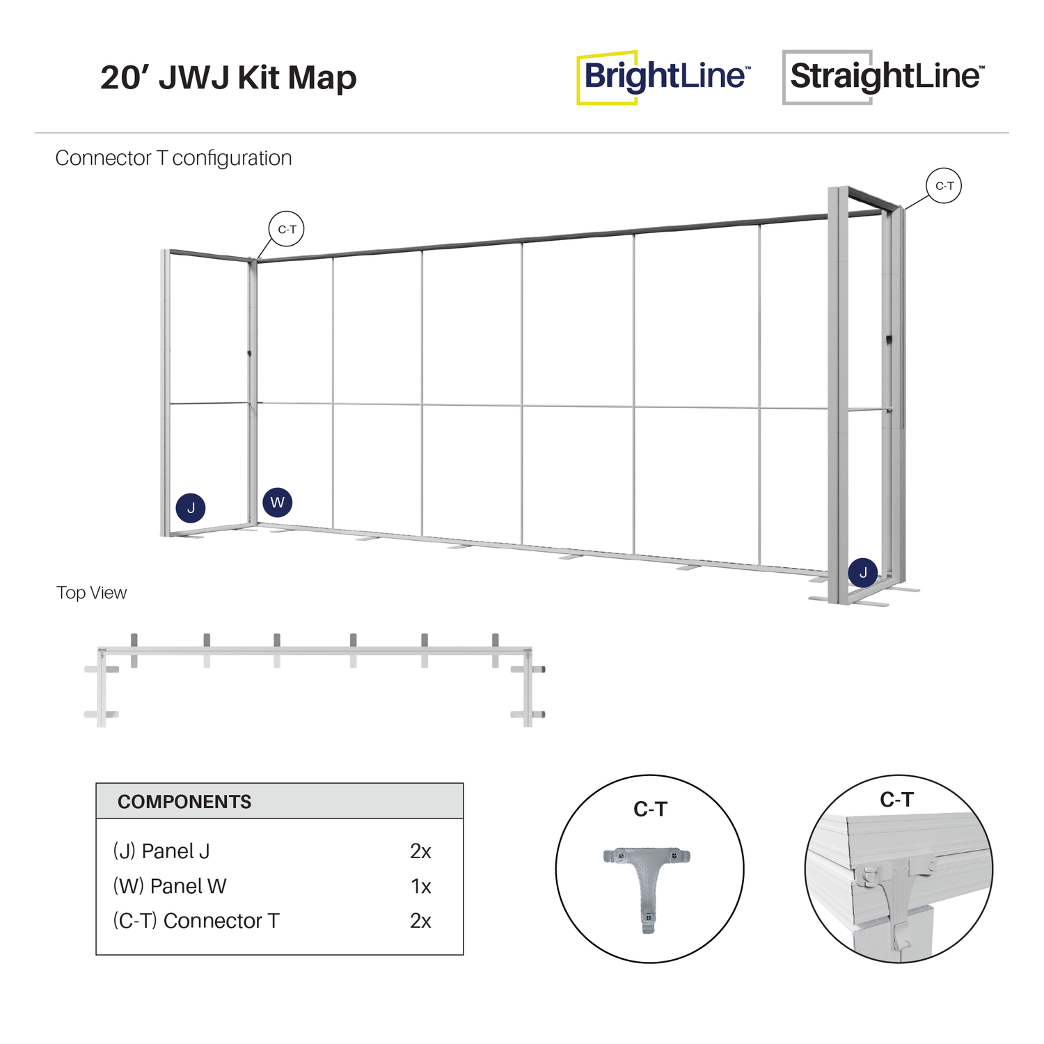 20ft StraightLine JWJ Kit