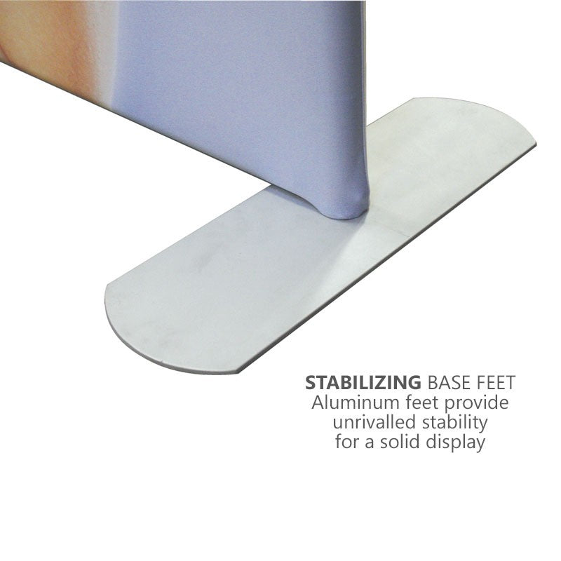 8ft Lunar Straight Trade Show Display Kit