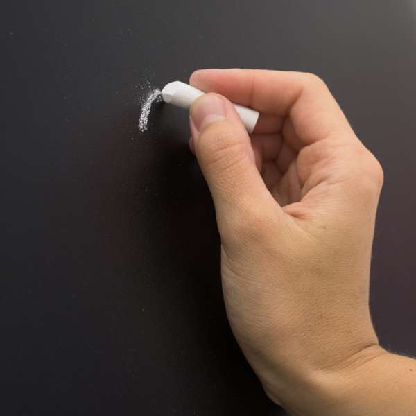 Signicade Deluxe A-Frame Unimprinted Chalkboard Kit