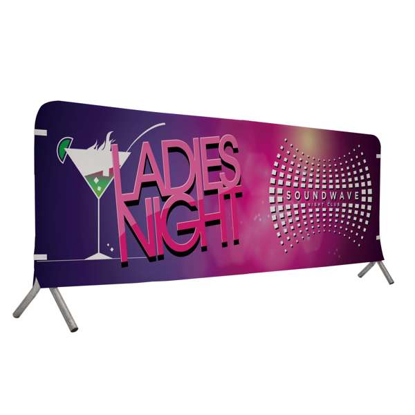 10' Barricade Vinyl or Fabric Cover