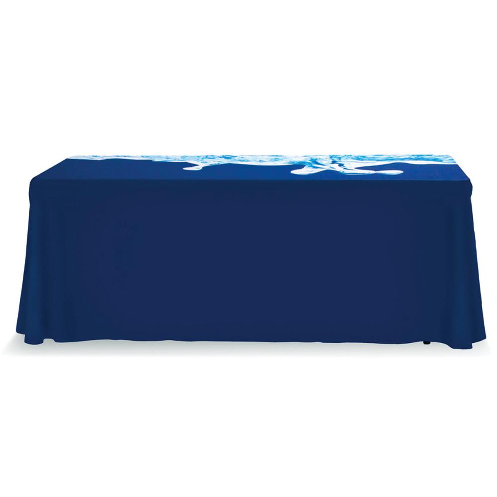 6ft Printed Table Cover Drape Style