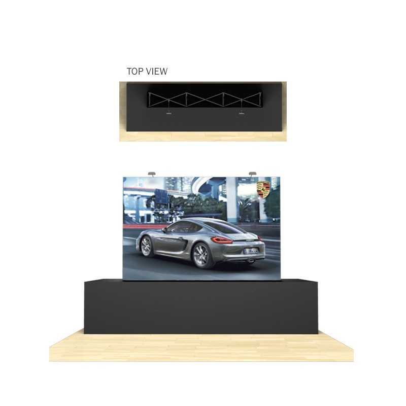 7.5ft Star Tension Fabric Table Top Display