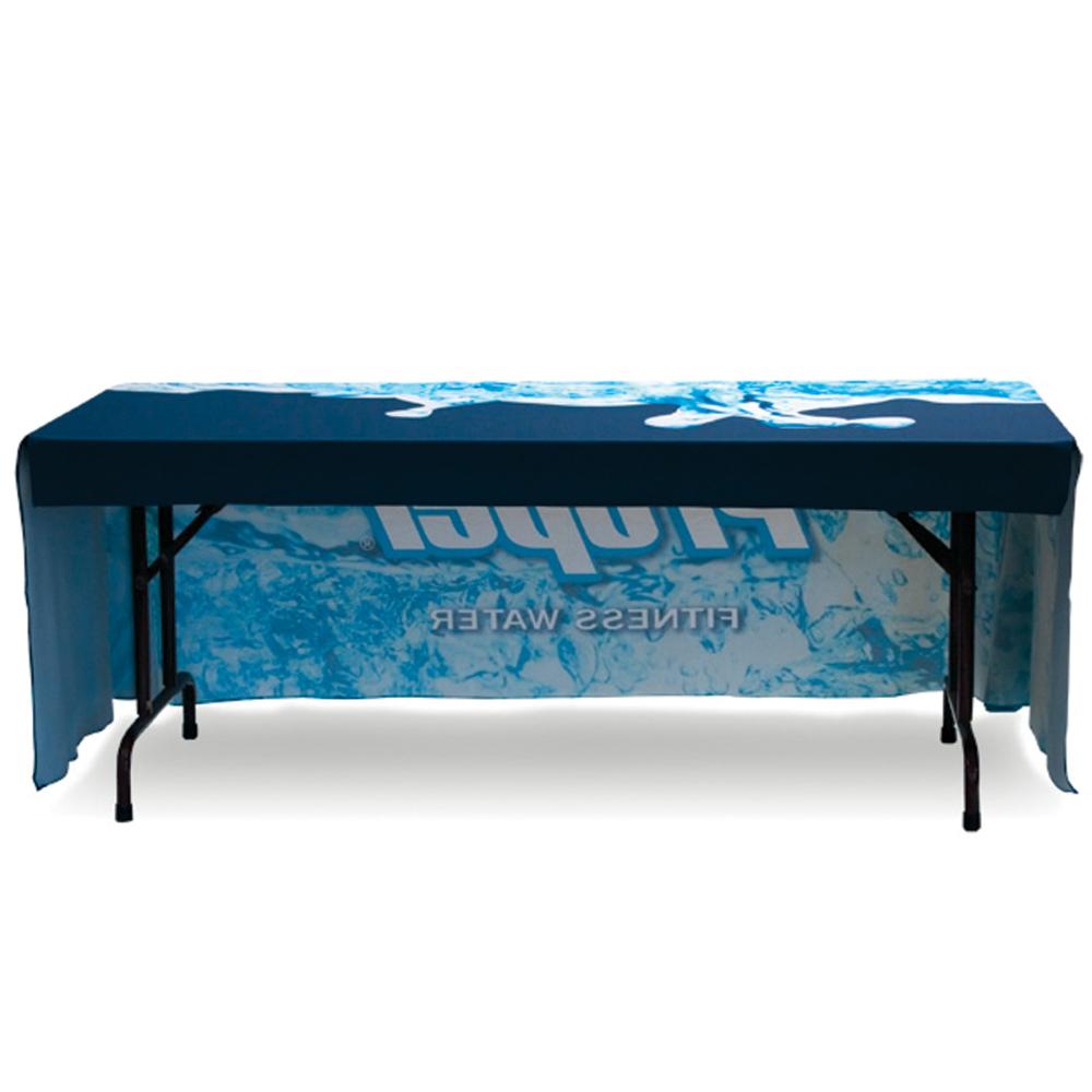 8ft Printed Table Cover Drape Style