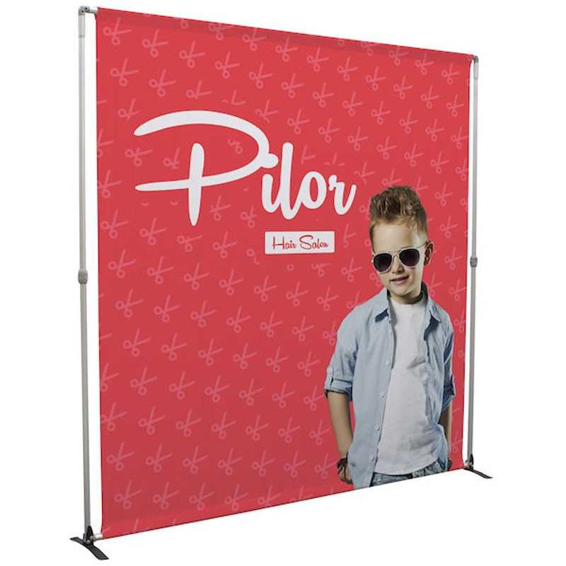8ft Bravo Adjustable Banner Stand Kit