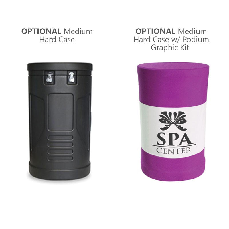 8ft Eclipse Lite Straight Tension Fabric Display