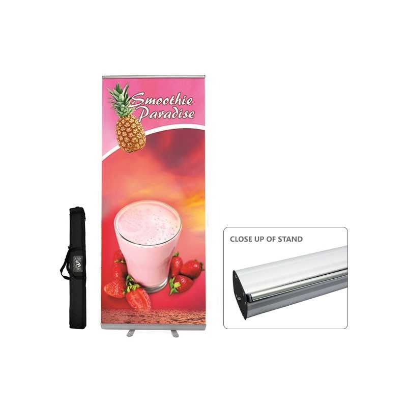 8ft Wave Tube Curve Trade Show Kit