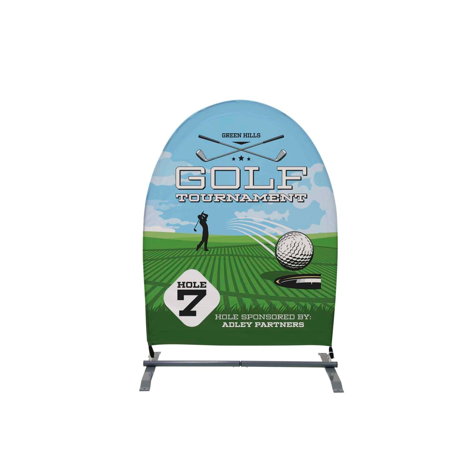 3'W x 5'H Sunrise Multisurface Sign Kit
