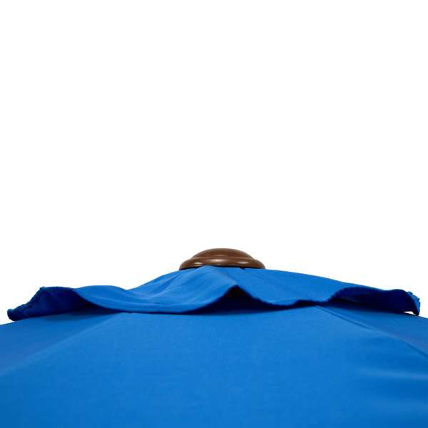 9' Wood Look Tilting Market Umbrella Kit