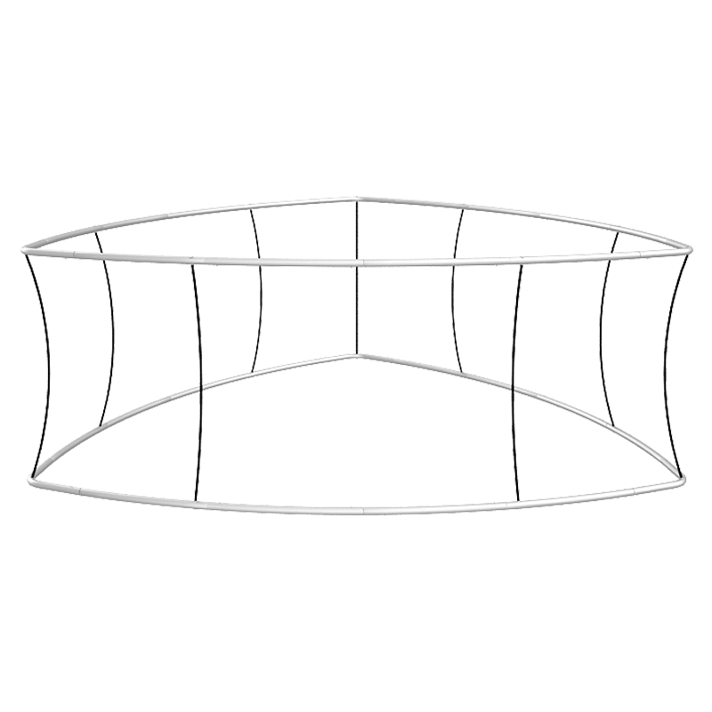 10ft Blimp Trio Curved
