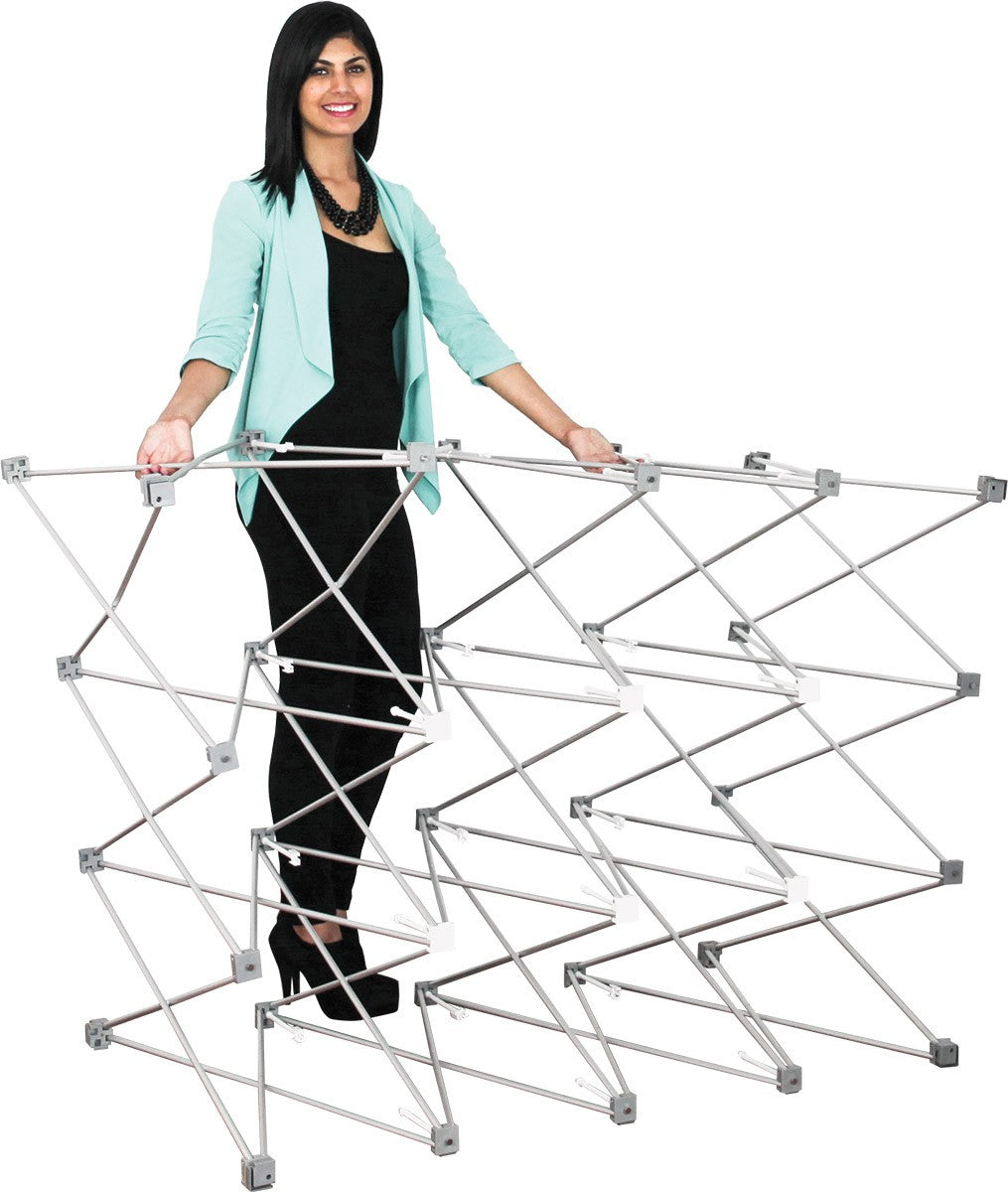 7.5ft Embrace Push-Fit Trade Show Display Kit