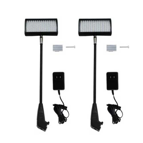 Set of 4 Black LED Lights (BACKORDER)