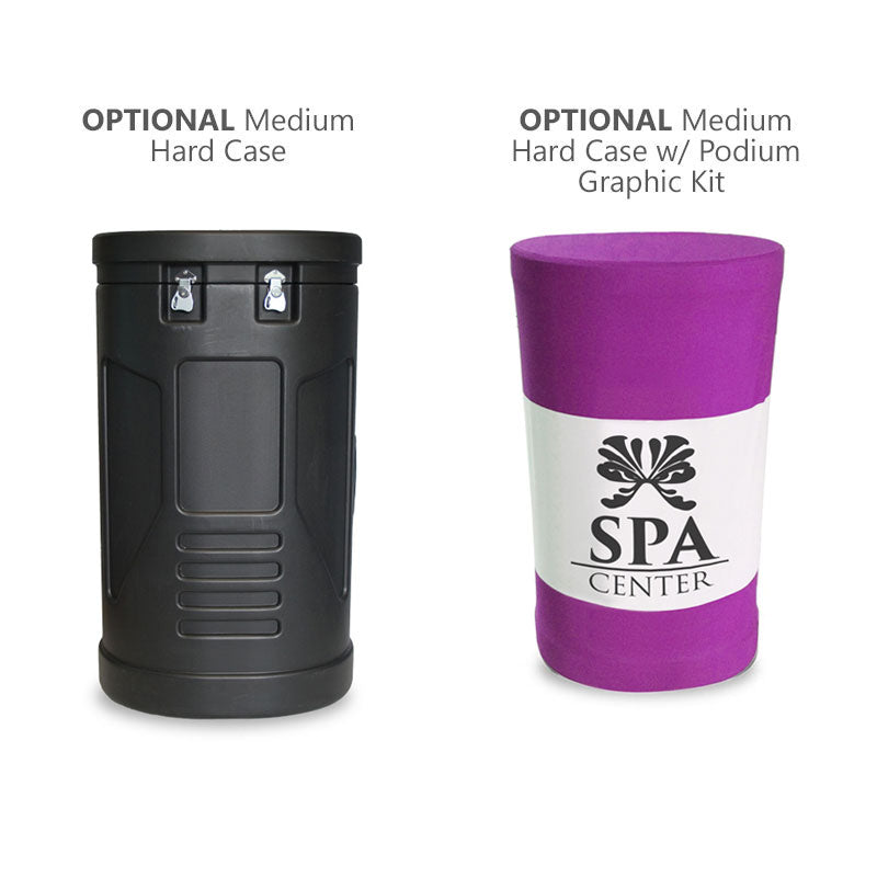 8ft Lunar Straight Trade Show Display Kit