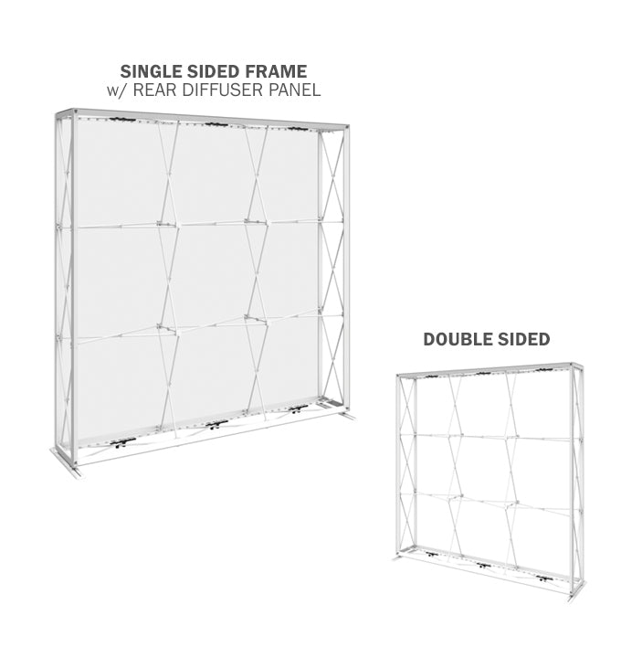 7.5ft Embrace Push-Fit Straight Backlit