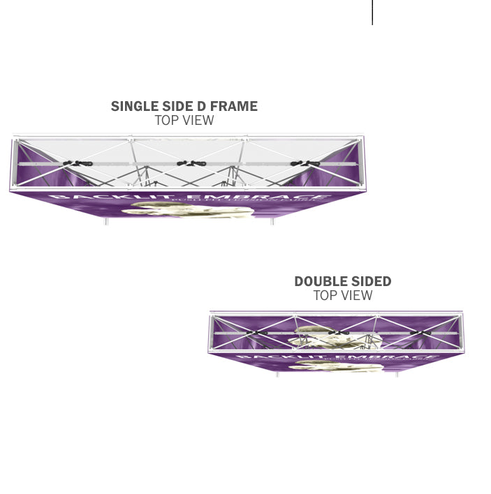 7.5ft Embrace Push-Fit Straight Backlit