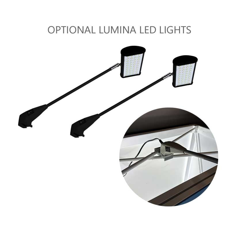 7.5ft Embrace Push-Fit Trade Show Display Kit