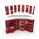 ISOframe Wave Modular Backwall Kit 8