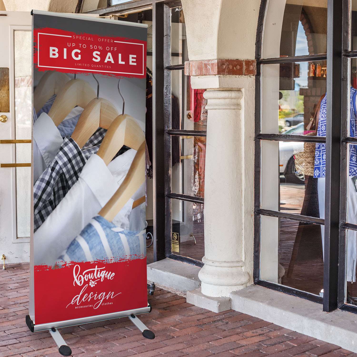 Outdoor Trek Lite Banner Stand Retractor Kit