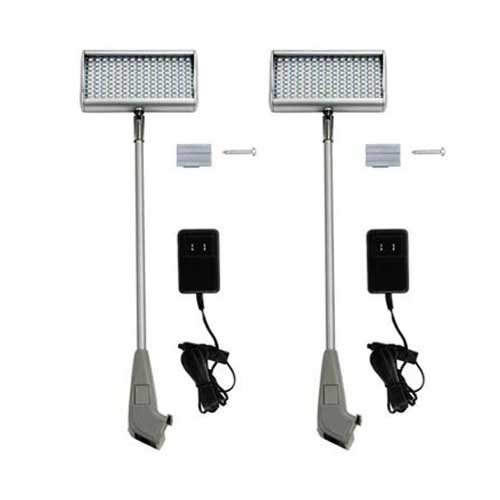 Set of 2 Silver LED Lights (BACKORDER)