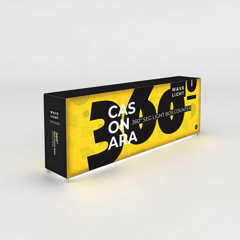 WaveLight® 10ft Casonara SEG Counter Light Box
