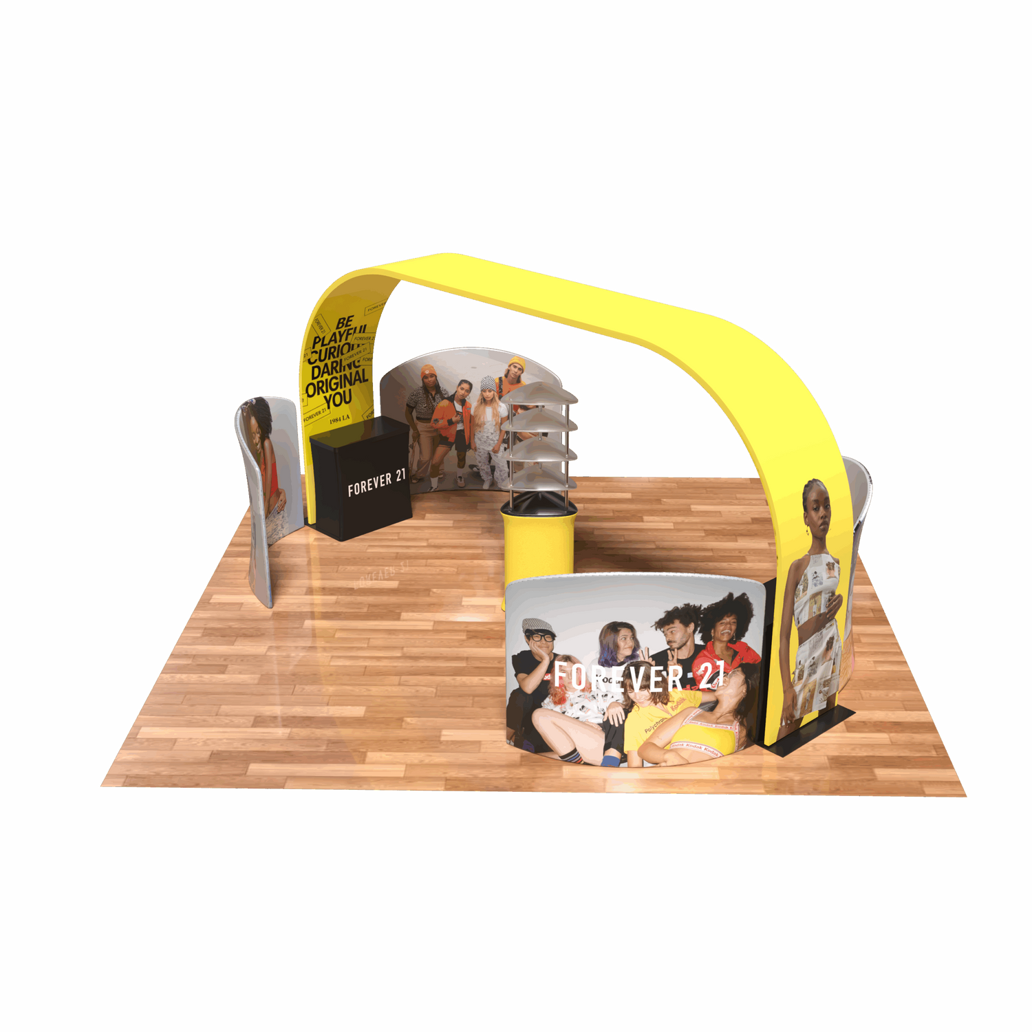Waveline 20ft Bali Booth Kit