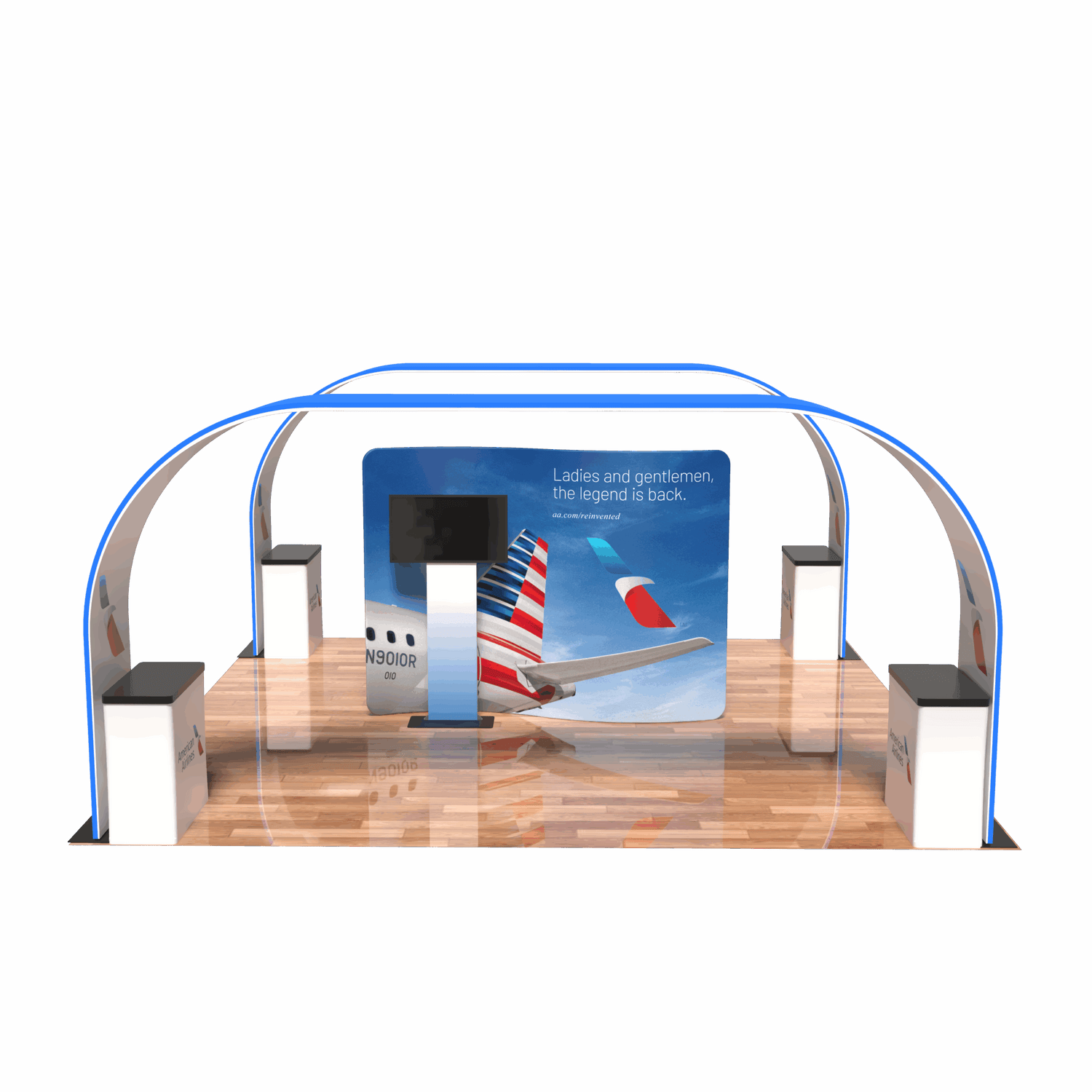 Waveline 20ft Barbados Booth Kit