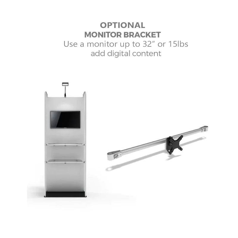 10ft Waveline Merchandiser Kit 17