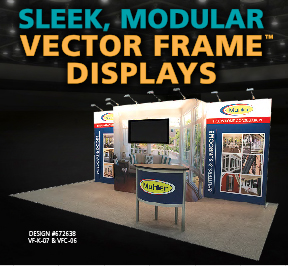 Sleek Modular Vector Displays