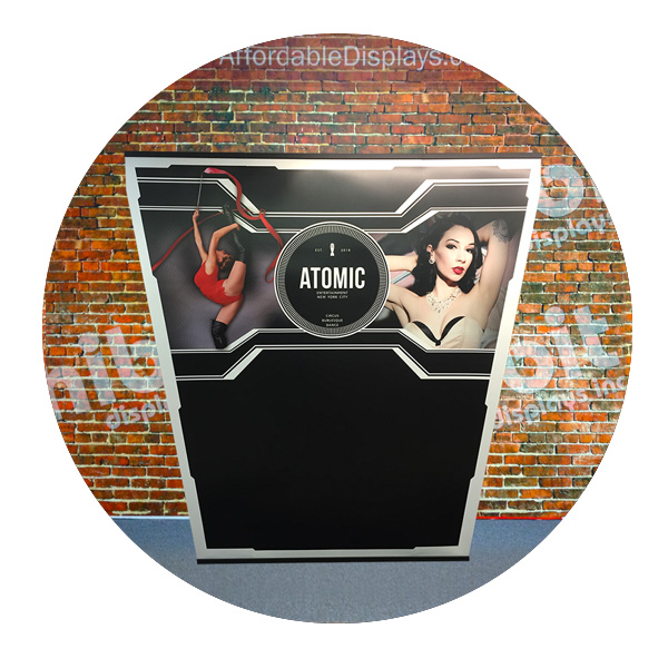 Atomic Entertainment Banner-Mate by Affordable Displays