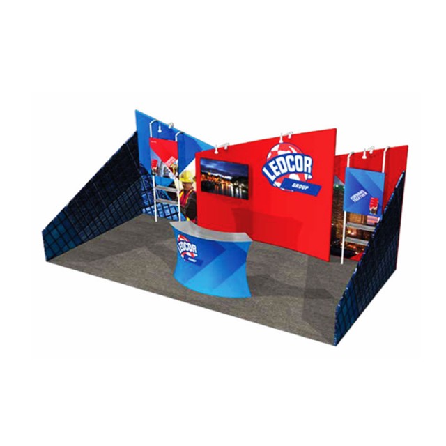Booth Size: 10ft x 20ft Inline