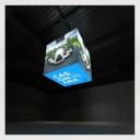 WaveLight® 6ft Casonara Blimp Cube Hanging Light Box