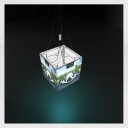 WaveLight® 3.5ft Casonara Blimp Cube Hanging Light Box