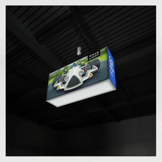 WaveLight® 6.5ft Casonara Blimp Rectangle Hanging Light Box