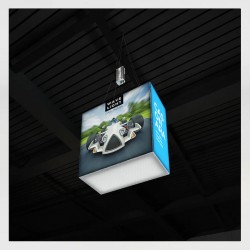 WaveLight® 3.5ft Casonara Blimp Rectangle Hanging Light Box