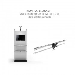 WaveLine® Merchandiser Monitor Mount Crossbar
