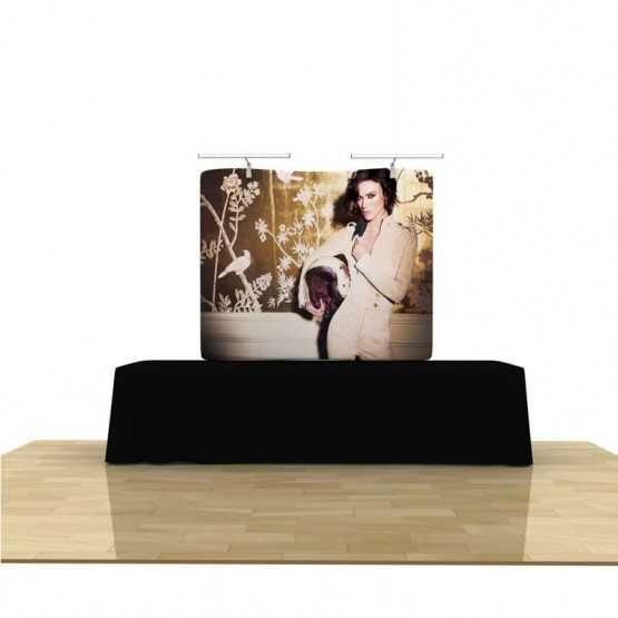 6ft Wave Tube Single Sided Tension Display