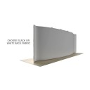 20ft Curve 1-Sided Tension Fabric Display