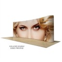 20ft Curve 2-Sided Tension Fabric Display