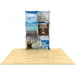 5ft 3D SNAP Pop-Up Display Layout 2
