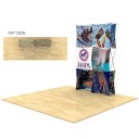 3D SNAP Pop-Up Display Layout 4