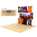 8ft 3D SNAP Pop-Up Display Kit 2