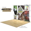 10ft 3D SNAP Pop-Up Display Kit 2