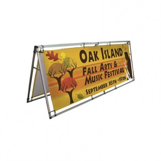 8ft Horizontal A-Frame Sidewalk Sign