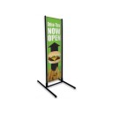 Four Season Dual Track Banner Stand