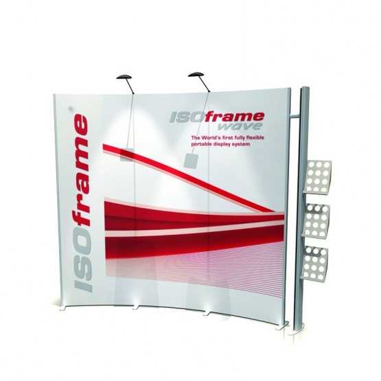 ISOframe Wave Modular Backwall Kit