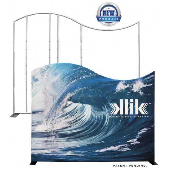 10ft KLIK Magnetic Tension Fabric Display